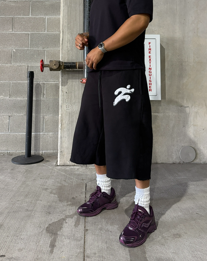 Redeemed “Noir” 3/4 Shorts