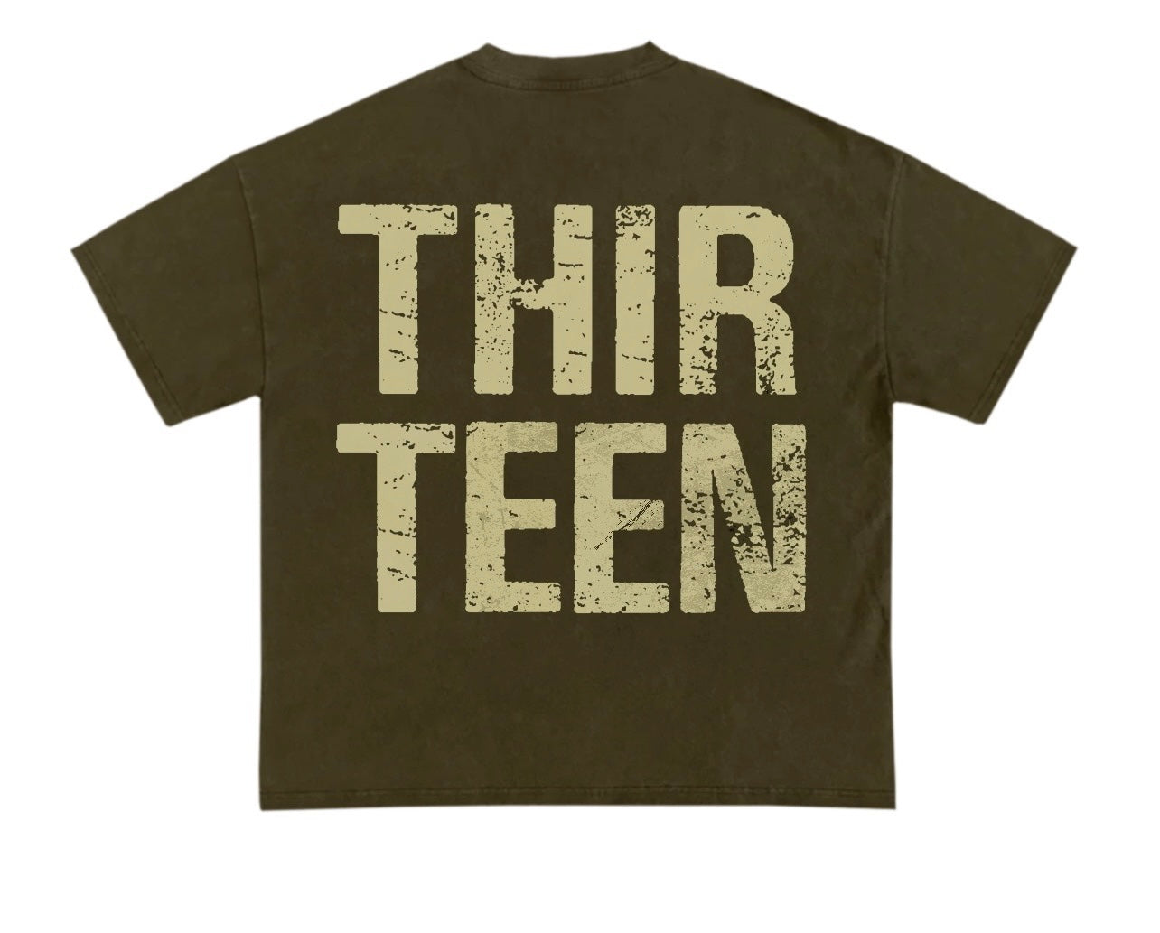 Fourthirteen Stamp Tee - Brown